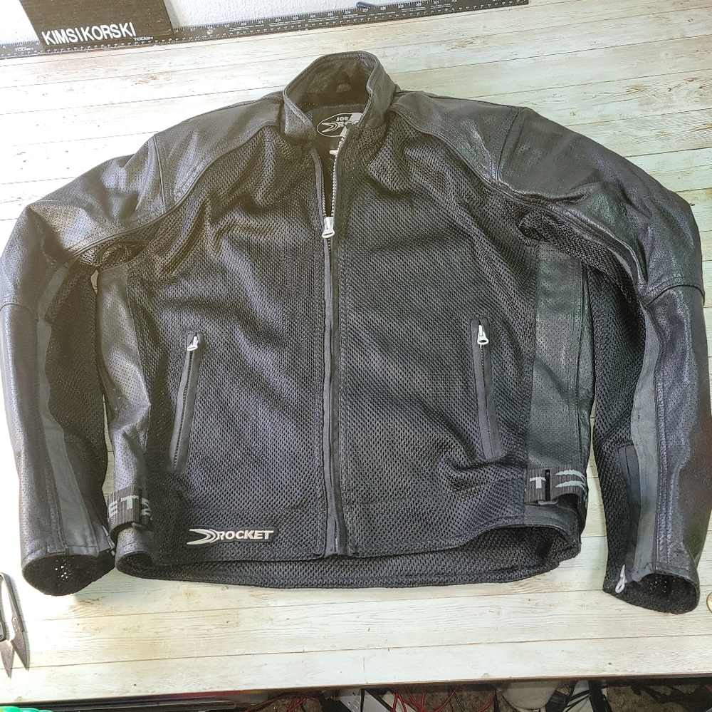 Joe Rocket Mesh with‎ Hard Pads Warm Weather Motorcycle Jacket Men's Small